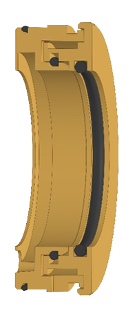 VBXX-D Bearing Isolator 3D cutaway