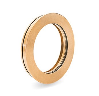 Isolatore giallo ad anello con vite per legno 6mm - KIT 25 PEZZI